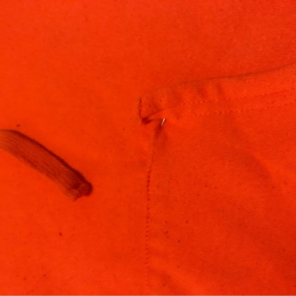 3/20$ Bluenotes - Orange Hoodie Sweater - Picture 4 of 6